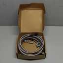 6AN 70" Transmission Oil Cooler Hose Line kit Compatible with 4L60E 4L80E TH350 TH400 200-4R 700R4 C5 Stainless Steel Braided PTFE Hose TR6060