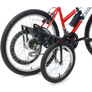 TITAN Bike USA Heavy-Duty Adult Training Wheels Patented Stabilizer Kit for 24"27" Bicycles, Supports 250+ lbs, Original Full-Size Bike Training Aid, Not for Electric or E-Bikes