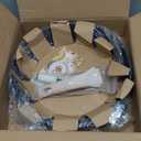 CAROTE Non Stick Frying Pan Skillet, Omelet Pan, Healthy Non Toxic Granite Chef Pan, Induction Compatible Egg Frying Pan with Heat-Resistant Handle, PFOA-Free,Black, 12"