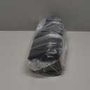 SpaceAid Drawer Organizer for Clothes, 6 Pack Dresser Drawer Organizer Bins, Closet Organizers and Storage Dividers for Clothing, Underwears, Socks (Black)