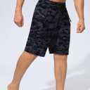 Men's Swim Trunks Quick Dry Board Shorts with Zipper Pockets Beach Shorts Bathing Suits for Men - No Mesh Liner (Gray, XXL)