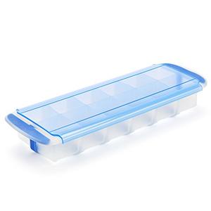 GoodCook Touch Prep and Freeze Ice Tray, 2-oz. Cubes, Stackable with Slide-off Cover