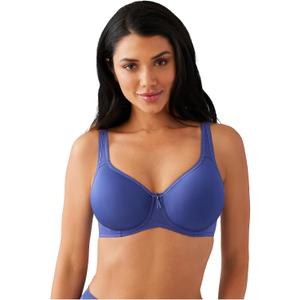 Wacoal Basic Beauty Spacer Underwire T-Shirt Bra, Skipper Blue 42D