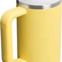 STANLEY Quencher H2.0 Tumbler with Handle and Straw 30 oz | Flowstate 3-Position Lid | Cup Holder Compatible for Travel | Insulated Stainless Steel Cup | BPA-Free | Daffodil