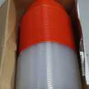 Layhit 30 Pcs Valentine's Day Heart Containers Plastic Food Storage Containers with Lids Heart Shaped Disposable Dessert Lunch Box for Kitchen Restaurant Fruit Vegetable (Red,28 oz)