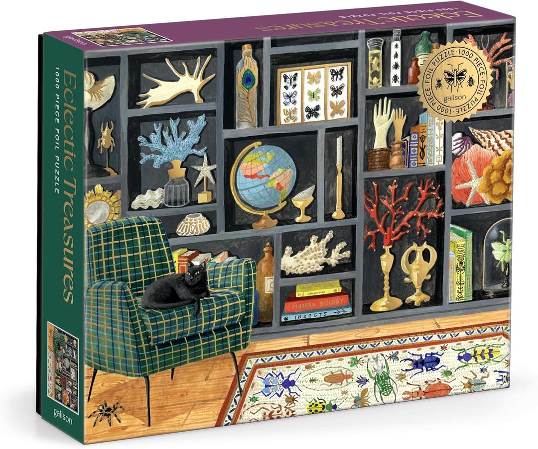 Eclectic Treasures 1000 Piece Foil Puzzle