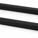 18" CTC Back-to-Back Shower Door Towel Bar, Matte Black
Back To Back, Stainless Steel Towel Bar, Mitered corners, Fits 1/4in-1/2in tempered glass, Frameless shower door compatible