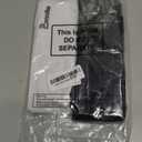 Bencailor 2 Pairs Flip Flop Socks for Women Split Toe Tabi Japanese Casual Sandal Long Socks for Men Women (Black and White)