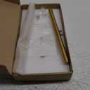 Hand Towel Holder, T-Shape Hand Towel Stand for Bathroom, Hand Towel Rack Bar Standing for Vanity Kitchen Countertop, 304 Stainless Steel (Marble Base, Gold)