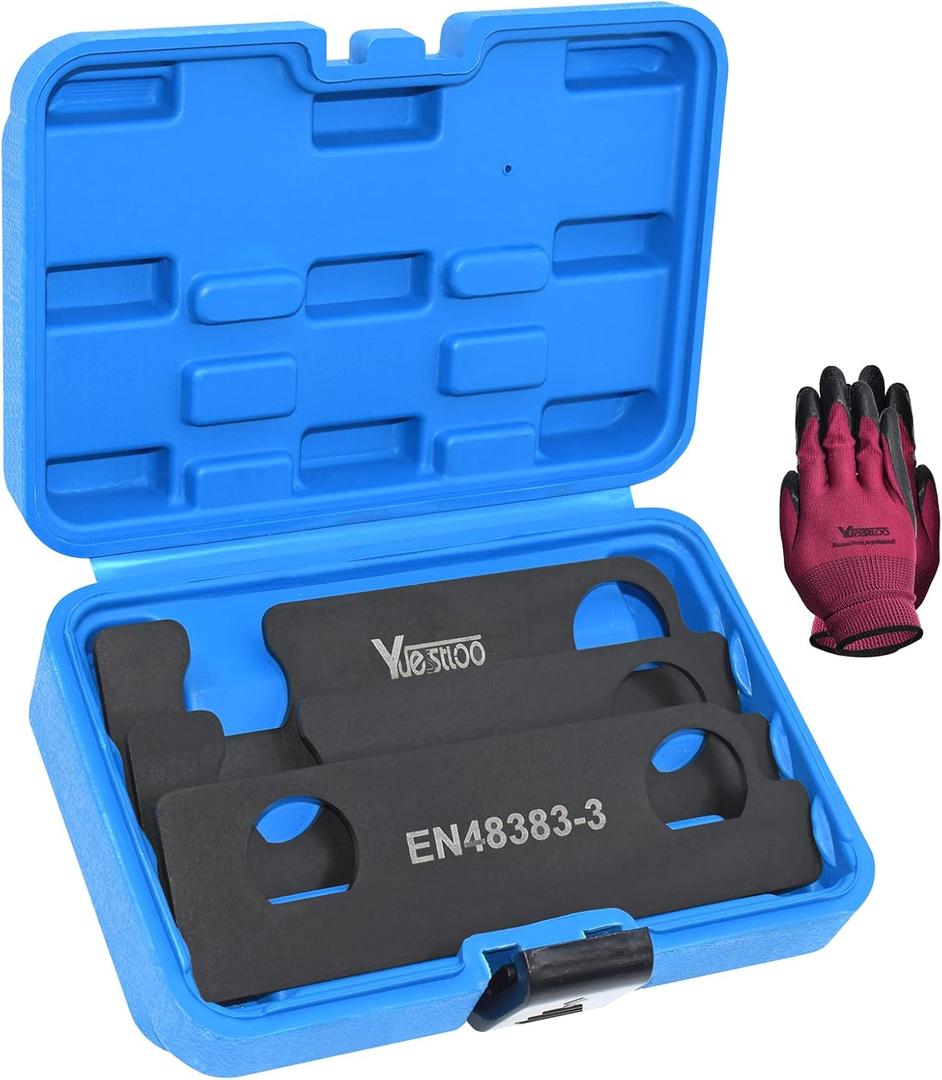 3Pcs Camshaft Retaining Aligning Tool Kit, Compatible with GM Opel Saab Cadillac Buick Chevrolet 2.8L 3.0L 3.6L Engine, Replace EN-48383 EN-46105
