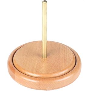 FantasyDay Wood Yarn Holder with Twirling Mechanism Classic, Wooden Spinning Yarn & Thread Holder, Knitting Embroidery, Craft & Sewing Supplies (A014) (B004)