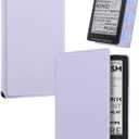 CoBak Magnetic Case for XTEINK X4, Ultra-Lightweight Protective Cover for Xteink X4 E-Reader, Secure Magnetic Attachment(Lilac Purple)