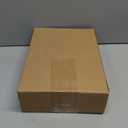 2 Pack Under Desk Drawer, Large & Medium Self-Adhesive Under Desk Organizer, Hidden Under Desk Storage Box Cosmetics Case Stick On Under Table Tray Holder for Cutlery, Office Supplies, Stationery (White)