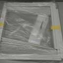 LBG Products Window Air Conditioner Side Panel and Frame Set,AC Accordion Filler Kit,Fits Most 5000BTU Window Air Conditioners, AC Side Panels with Frame