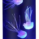 EDIER Jellyfish Lamp, 11 inch LED Jelly Fish Light Lamp, Color Changing Jellyfish Tank Table Lamp Decorations for Home Office Decor Great Gifts for Kids