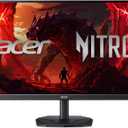 Acer Nitro 23.8 Inch Full HD 1920 x 1080 ZeroFrame Design IPS Gaming Monitor | AMD FreeSync Premium | 200Hz Refresh | Up to 0.5ms | One Display Port 1.2 and Two HDMI 2.0 Ports | KG241Y X1biip