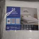 Sealy Heated Mattress Pad Queen Size with Plush Top, Coral Fleece Electric Bed Warmer with Dual Controller, 10 Heat Settings & Auto Off 1-12 Hours, Fit Up to 17" Deep Pocket, Machine Washable 60"x80"