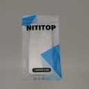 NITITOP Compatible with iPhone 14 Case Clear Cute Line Flower Floral Rose Pattern for Women Girls Full Camera Lens Clear Slim Shockproof Protective Phone Cover - White