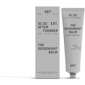 AKT Deodorant Balm 1.7 Fl Oz, Natural Deodorant for Men and Women, Award-Winning, Multi-use, Cream Deo Without Aluminum, Sc.02 After Thunder, Plastic Free, All Genders