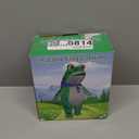 Stegosaurus Inflatable Frog Costume for Kids Halloween Cute Animal Costumes Funny Blow Up Suit for Boys Girls Cosplay Party