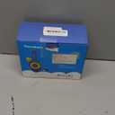 Kids Wired Headphones with Microphone, Volume Limited to 85/94dB, Foldable 3.5mm Jack Headset for Girls, Pink Over-Ear Headphones for School, Study & Travel, Includes Carry CaseBlue