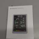 Professional Indoor Air Quality Monitor with AQI Alerts, Portable Real-Time Detector for Home, Car, Plants & Pet