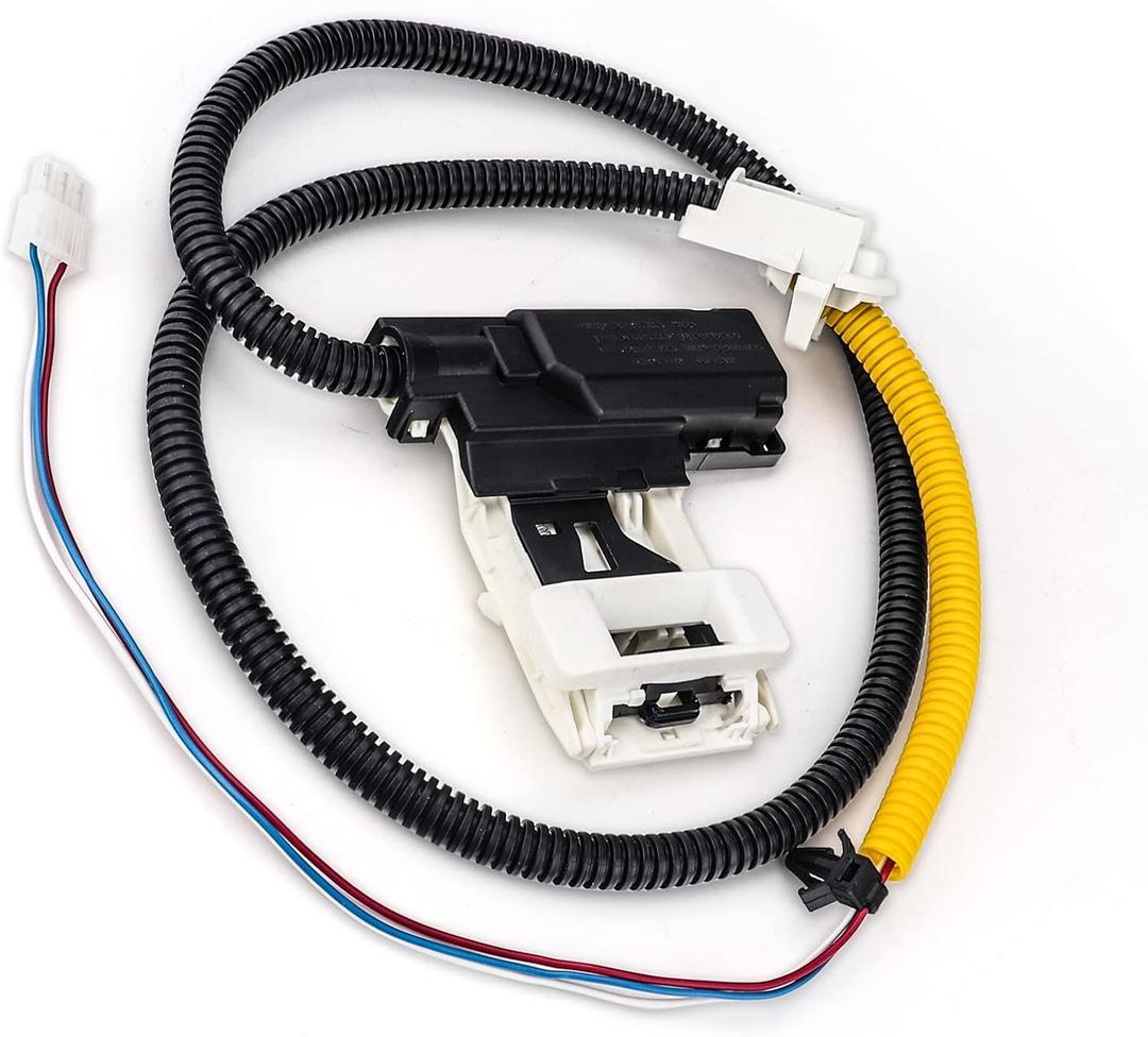 Washer Lid Lock Assembly (3 Wire) W11307244 Fit for Whirlpool Maytag Amana Kenmore Series 200 300 110, Washing Machine Door Latch Assembly Replaces W10682535