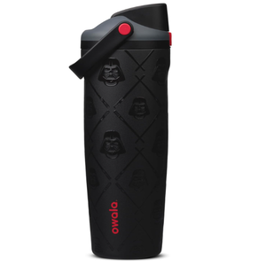 Owala Star Wars FreeSip Sway Insulated Stainless Steel Water Bottle with Two-Way Spout, Built-In Straw and Bucket Handle, Made for Travel, School, and Sports, 30oz, BPA Free, Leak Proof, Darth Vader