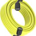 RY31HPH01 Flexible electric Pressure Washer Hose for Ryobi Power Washer Replacement Parts, Kink Resistant Power Pressure Washer Hose 35 FT x 1/4" (35 ft Pressure Washing Extension Hose)  (Yellow)