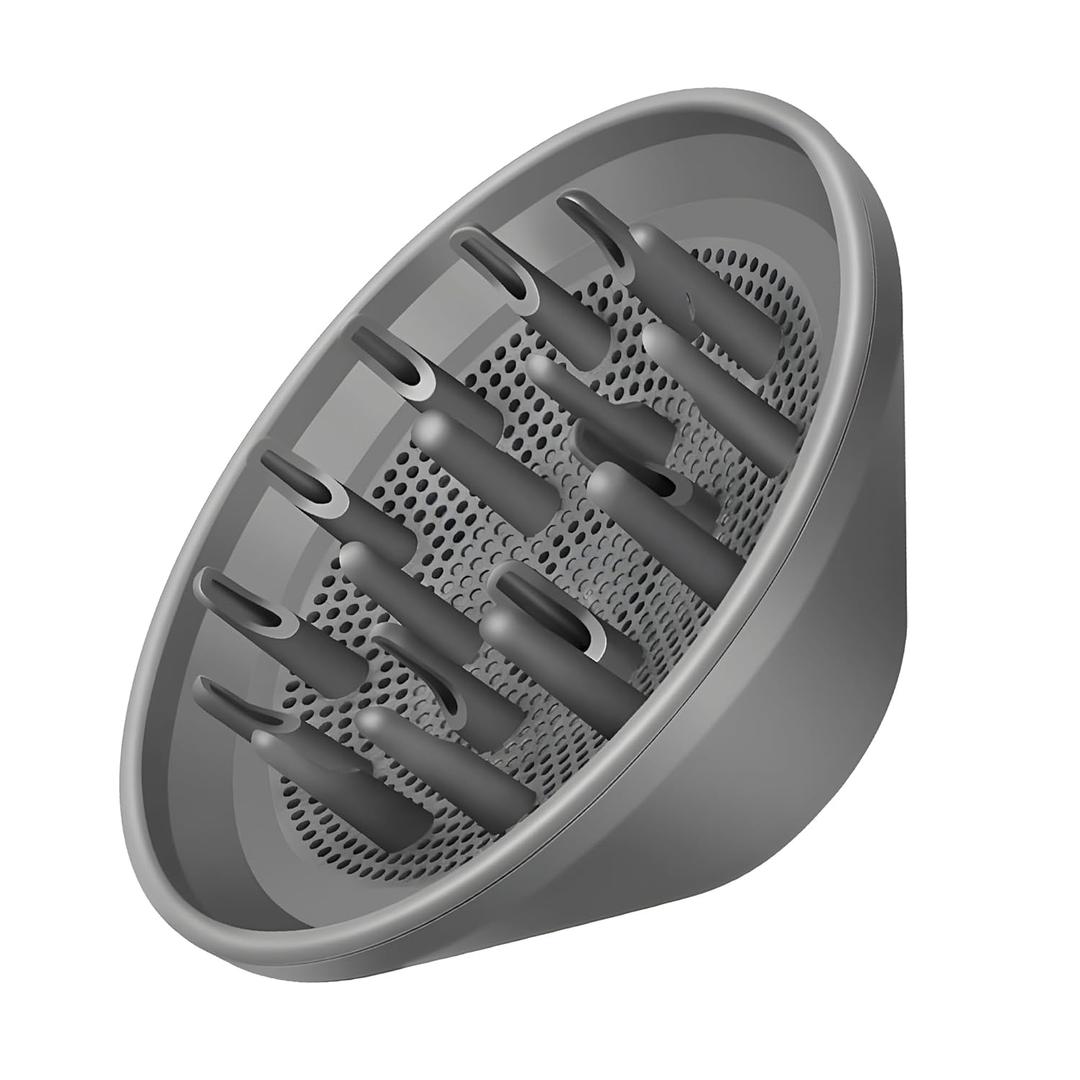 Hair Diffuser Attachment Nozzles for Dyson Supersonic Hair Dryer HD01 HD02 HD03 HD04 HD08 HD15 Tools Accessaries for Flex Style Blow Dryer Styler, Styling Tool for Wavy, Curly, Coily Hair, Grey