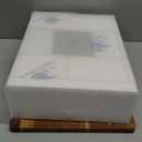 MAONAME Acacia Wood Cake Stand with Lid, 3 in 1 Rectangular Cake Holder, Wooden Cakes Plate with Strong Lagnetic Base, Dessert Table Display Set for Wedding, Birthday, Party