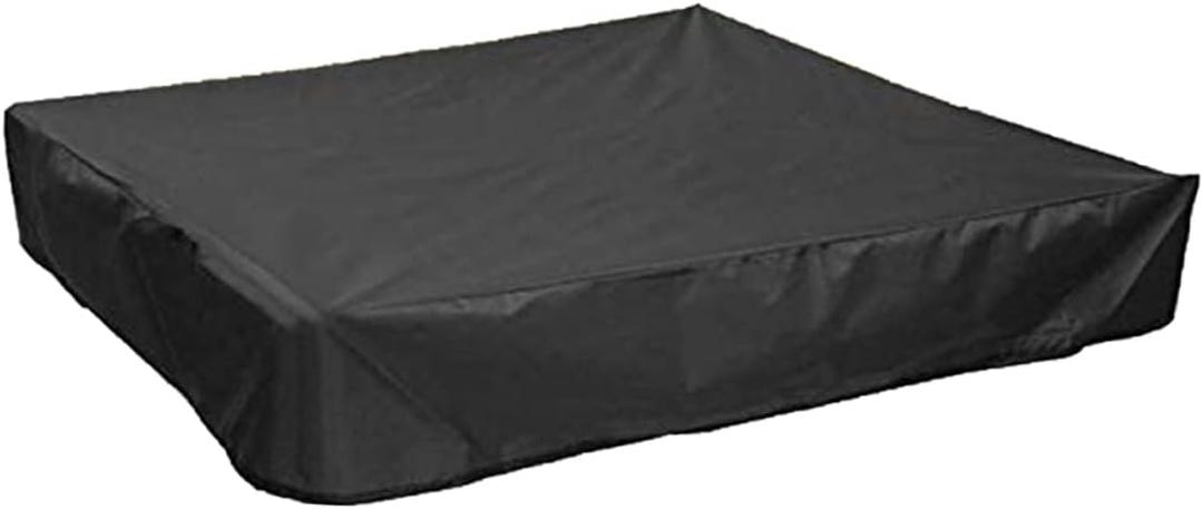 HANABASS Square Sandbox Cover for Child Pool Outdoor Toy with Drawstring Pit Cover Waterproof Protector