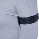 QUYUWOWO Armband Leather Harness for Man Adjustable Armband Harness Belt 2 PCS (Classic Black)