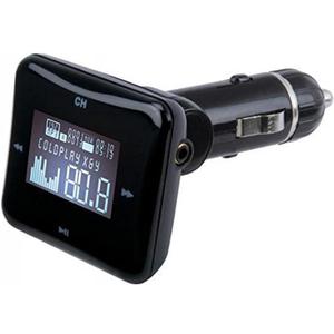 Scosche FMTD8R FMFREQ Universal Digital FM Transmitter with SD Card Reader, USB Flash Drive Reader and USB Car Charger