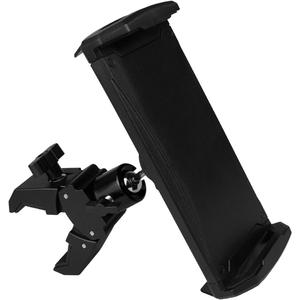 Golf Cart Tablet Holder, Length Adjustable/360 Rotatable Golf Cart Pole Stand Clamp for iPad Pro 11 12.9, Galaxy Tab, 4-13'' Devices, Heavy Duty Golf Tablet Phone Mount, Square Clip