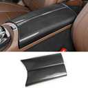 for Mercedes-Benz E Class W213 2017-2021 Carbon Fiber Color Car Interior Center Armrest Box Cover Console Box Protect Cover E200 E250 E300 E400 E450 (E Class W213)