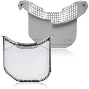 PartsBroz ADQ56656401 Dryer Lint Filter & MCK49049101 Trap Screen Cover Housing for LG Dryer Lint Filter Replacement, Kenmore Elite Dryer Parts for Vent ADQ566564 PS3531962 DLE3500W DLE3170W DLE3600W