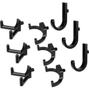 9 pcs Storage Shed Hooks J U V-Shape Hangers Tool Set for Suncast/Craftsman Shed Storage Accessories