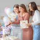 Fall Gender Reveal Napkin - He or She Pumpkin Floral Party Decorations, What Will Our Little Pumpkin Be? Disposable Paper Napkins for Autumn Thanksgiving Baby Shower Supplies