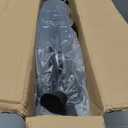 Kanchimi 40" 48" Folding Mini Fitness Indoor Exercise Workout Rebounder Trampoline with Handle, Max Load 330lbs (Black)