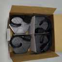 PIMAG Fly Fans for Tables, Fly Repellent Fan Outdoor Indoor Keep Flies Away, Fly Repellent Fans for Tables with Holographic Blades for Picnic, Party, Restaurant, Kitchen, and BBQ, 4 Pack Black