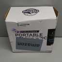 Upgraded Collapsible Stool 2-Pack, 620lbs Max Weight, Lightweight Yet Sturdy, Portable Retractable Foldable Telescoping Camping Stool for Adults Outdoor Fishing Hiking Travel BBQ (Black/Black)