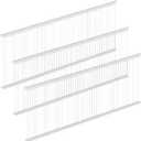 Zonon 3000 Pieces Tagging Gun Fasteners for Clothing Standard Label Gun Price Tagging Barbs Plastic Garment Refills(2 Inch,Clear)