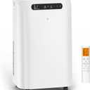 14000 BTU Portable Air Conditioners for Room Cooling up to 700 Sq. Ft, 3-IN-1 Quiet Portable AC Unit with Dehumidifier Fan, Remote Control, Smart Sleep Mode, 24H Timer, Windows Kit Included