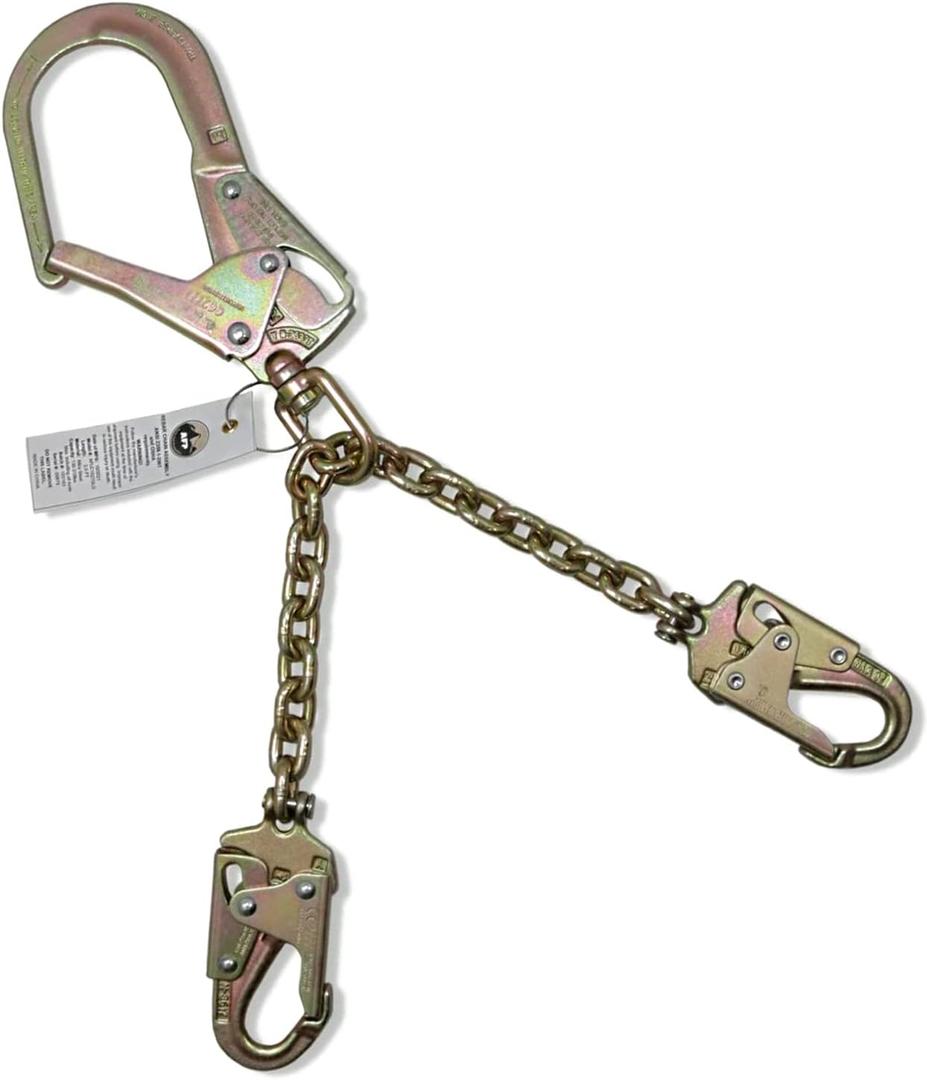 AFP Rebar Positioning Chain Assembly with Swivel Hook (Gold)