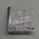 8 PCS Large Glitter Cheer Bows 8" Hair Bows Sparkly Cheerleading Softball Team Bow Hair Ponytail Holder Accessories for cheerleaders football Competition Sports- Red Black White