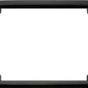 Cruiser Accessories 20050 Classic Lite License Plate Frame, Black,1 Frame