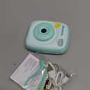 kiimento Instant Print Digital Camera, Ink-Free Thermal Printing with 4 Color-Themed Paper Options, 2.4 HD Screen, Selfie Lens, 48MP Photo, 1080p Video, 32GB Memory Card  Model P2 (Mint)