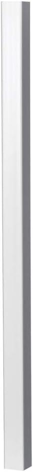 PVC Vinyl Square Baluster Spindle 1-3/8 x 1-3/8 x 32 Inches White (4 per Pack)