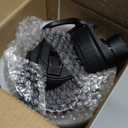 64 oz Glass Water Bottle With Straw and Handle, Half Gallon Sports Motivational Water Jug Flask with Silicone Sleeve, Large Water Cup with Time Marker for Travel, Gym, Black